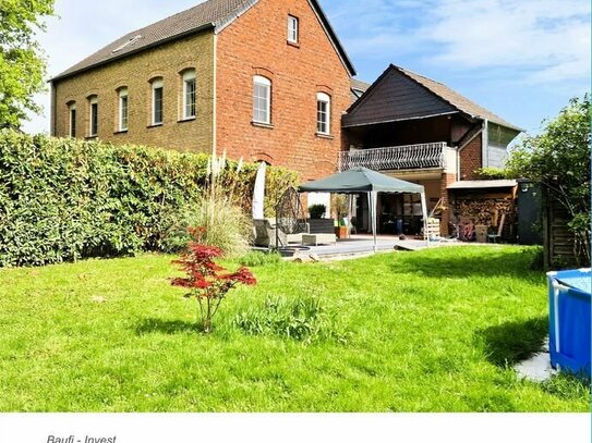2 Familienhaus mit Garten und Baugrundstück in Rheinberg-Wallach *Perfekt für die ganze Familie*
