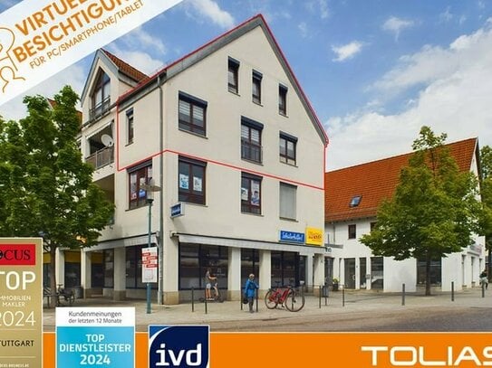 Gemütliche 3-Zimmer Maisonette-Wohnung im Herzen von Ditzingen inkl. TG-Stellplatz