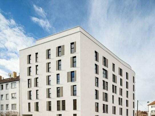 Neubau 1-Zimmer-Wohnung mit Balkon in zentrumsnaher Lage - bezugsfrei ab 01.05.24