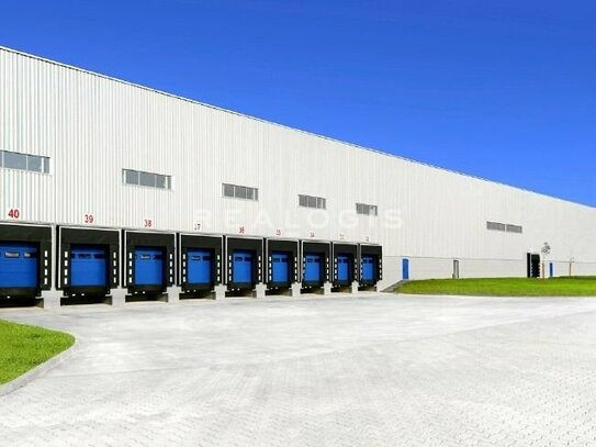 NEUBAU: ca. 17.000 qm Lager- / Logistikflächen | Rampe + ebenerdig | ca. 10,50 m UKB