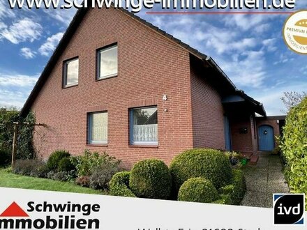 SCHWINGE IMMOBILIEN Stade: 150 m² Wohnhaus mit 1.050 m² Grundstück / Sackgassen-Lage