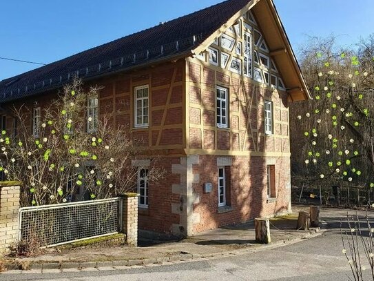 Helle renovierte Fabrikantenvilla von 1890 bei Altdorf Nbg-Land direkt in der Natur