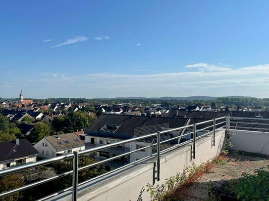 Provisionsfreie Eigentumswohnung in Blankenloch - Penthouse im 6.OG mit 115 m² - 3 Zimmer - mit TG