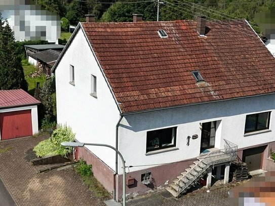 Freistehendes 1-2 Familienhaus mit Potenzial in begehrter Lage von Schmelz-Außen