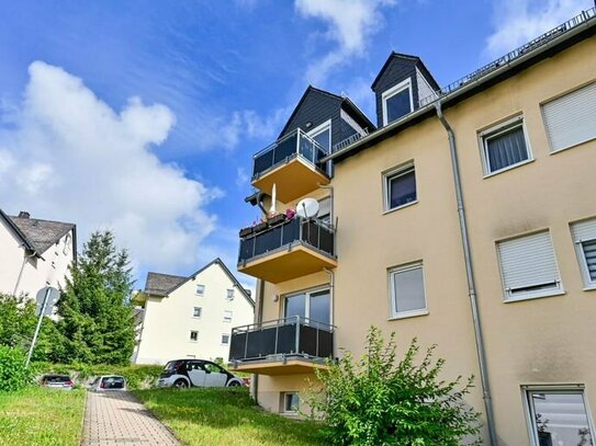 KLEIN ABER FEIN - 1-Raum-Wohnung mit Parkett und Balkon in Hartenstein