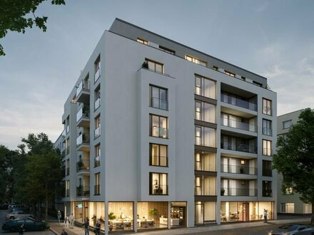 Im Herzen Wilmersdorfs: Großräumige Gewerbeeinheit in modernem Neubau