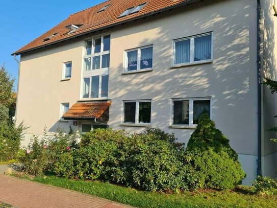 Renovierte, helle 2-Raum-Wohnung mit Einbauküche und Loggia in ruhiger ländlicher Lage