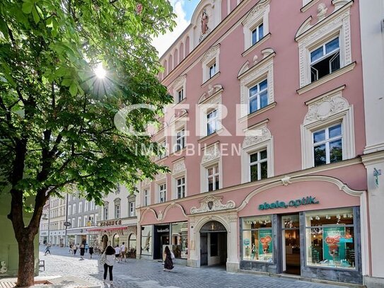 Großzügige Büroeinheit mitten am Straubinger Stadtplatz (1. OG - Büro 1)