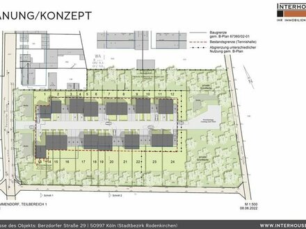 24 EFH mit 3.115 m² Geschossfläche, positiver Bauvorbescheid!