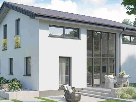 Klimafreundlicher Neubau Einfamilienhaus in Bielefeld-Heepen/Oldentrup für Förderprogramm KfW 297, 298