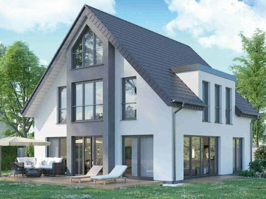 Klimafreundlicher Neubau - Einfamilienhaus in Spenge-Lenzinghausen für Förderprogramm KfW 297, 298, 300
