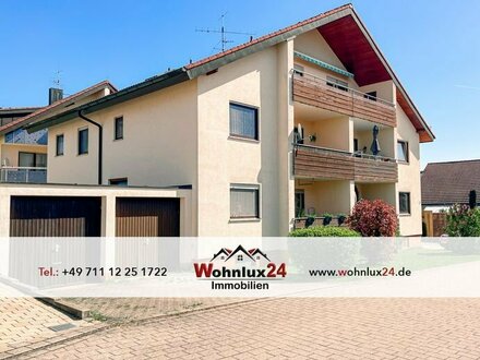 +++Ihr neues Zuhause mit Weitblick: 3-Zimmer-Dachgeschosswohnung mit Balkon und PKW-Stellplatz!+++