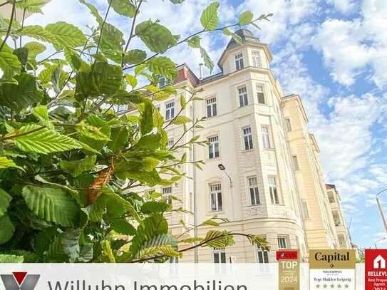 Naturnaher Wohntraum in Südvorstadt | Echtholzparkett | Terrasse und Garten
