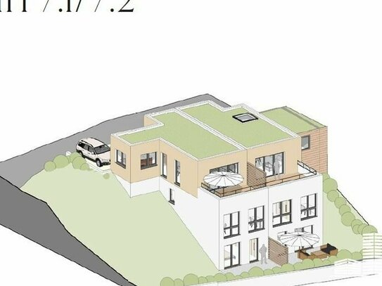 Attraktives Baugrundstück in Mering mit vollständiger Architektenplanung für ein Einfamilienhaus!