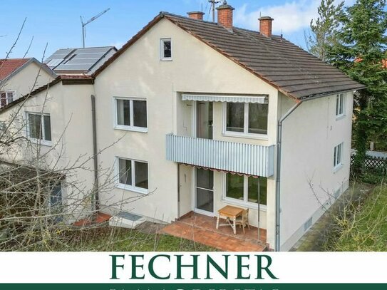 Gepflegtes Zweifamilienhaus (3 ZKB EG / 4 ZKB OG) in Manching - voll unterkellert, sofort verfügbar!