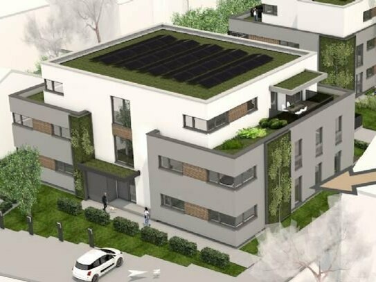 begrünt WOHNEN - Neubau Wohnung im Erdgeschoss mit Terrasse und Garten