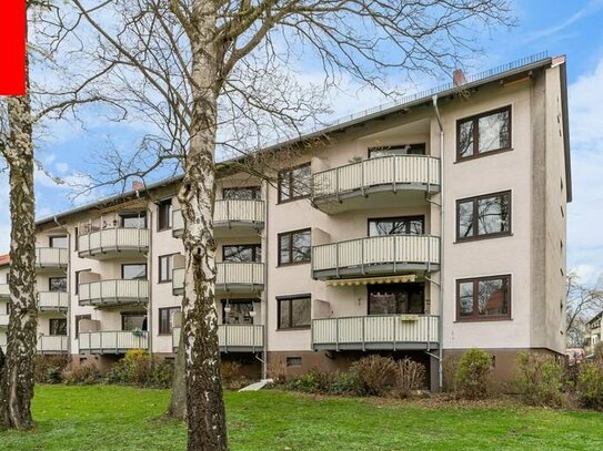 Bremen Schwachhausen: Attraktive 2,5 Zimmerwohnung mit Balkon im Hochparterre