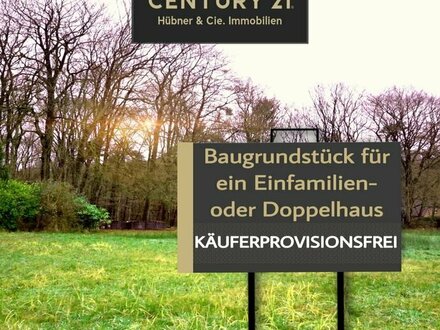 Käuferprovisionsfrei! Baugrundstück in bester Lage!