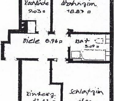 3-Raum-Wohnung im Essener Südviertel - ruhige, zentrale Lage Nähe Stadtpark/Isenbergplatz - direkt vom Eigentümer