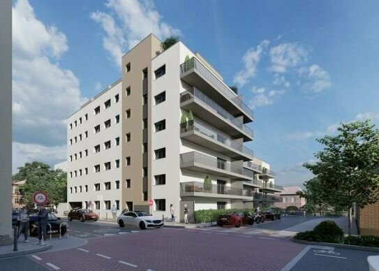 Neubau: Geräumige 2-Zimmer-Wohnung mit über 60 m² und großem Balkon