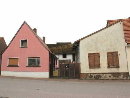 Grundstück mit altem Haus und Scheune in Oberhausen zu verkaufen