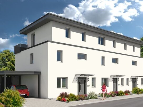 ** NEUBAU ** KFW 40+ Effizienzhaus QNG ** Reihenendhaus Einfamilienhaus mit Garten Carport PV-Anlage