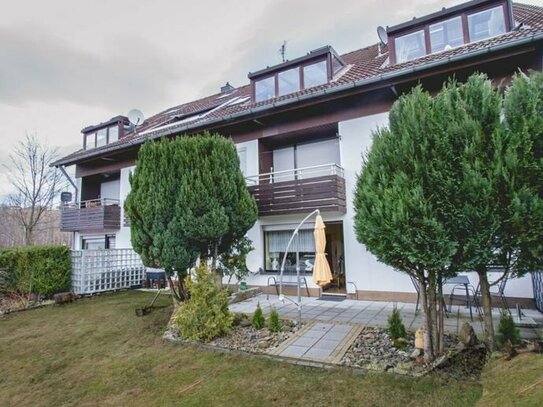 Sankt Andreasberg im Gartengeschoss gelegene 2 Zimmer Wohnung m. Terrasse