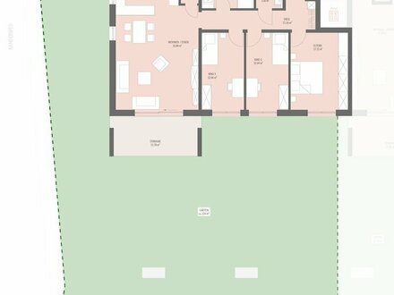 Neubau: 4- Zimmer Erdgeschoss mit Garten im Kanderpark, Binzen Nr.2