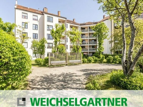 Vermietete Eigentumswohnung mit Süd-Loggia in den grünen Innenhof
