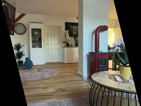 !! Sehr schöne 3 Raum Wohnung mit Kamin in Hennickendorf nahe Berlin zu vermieten - 95m²
