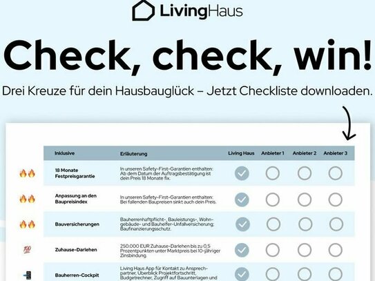 Mit Living Haus individuell und innovativ ins Eigenheim