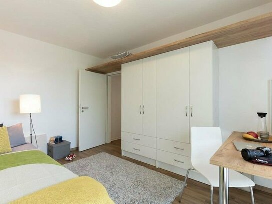Möbliertes Zimmer im Studentenwohnheim Stay + Study