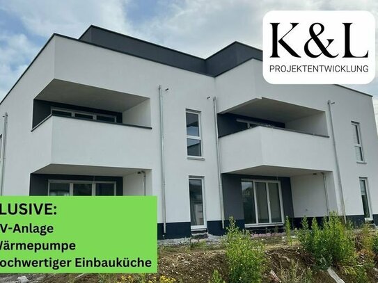3-Zimmer-Eigentumswohnung im EG mit Garten inkl. PV-Anlage und Wärmepumpe in Weißenthurm - W2