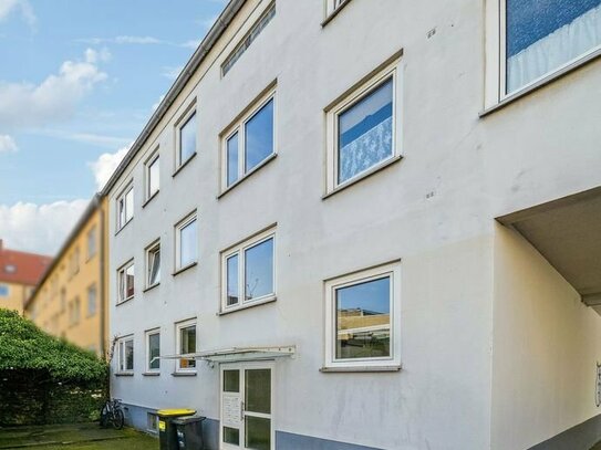 Mitten in Braunschweigs Innenstadt - helle 3-Zimmer Wohnung mit Süd-Balkon - Erbpacht