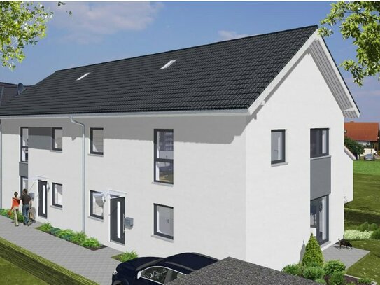 Massiv!!! Neubau einer modernen Doppelhaushälfte in Rodgau