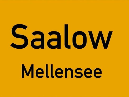Großes Baugrundstück in Saalow Mellensee für 6 EFH o. 10 Doppelhäser