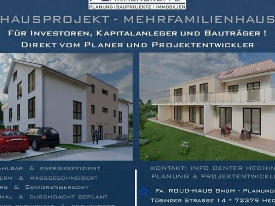 + EXKLUSIVES MEHRFAMILIENHAUS-PROJEKT! +