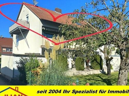 KILIAN IMMOBILIEN! PERFEKT RENOVIERTE 3,5 ZI. ETW MIT 78 M² WFL. IM DACHGESCHOSS EINES DREI-PARTEIEN-HAUSES IN WENDELST…