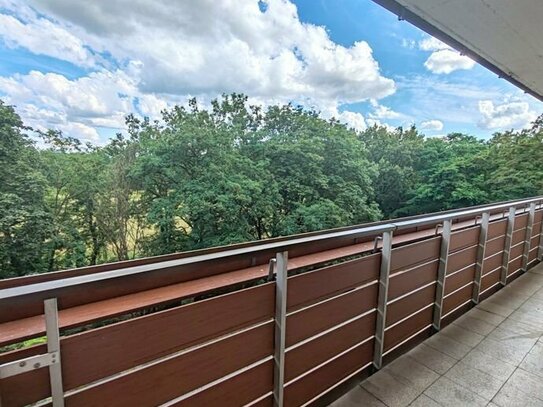 Drei Zimmer und ein großer Balkon - naturnah vor den Toren der Metropole - 1a Infrastruktur - freundliches Nachbarschaf…