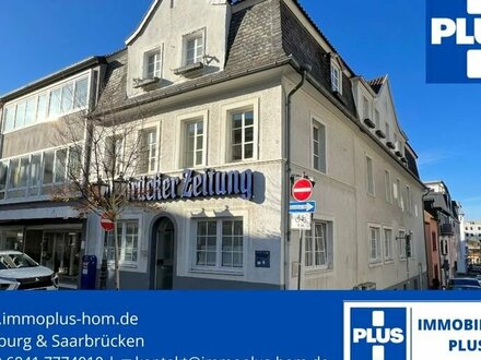 HOMBURG-ZENTRUM; GEPFLEGTE BÜRO- ODER PRAXISFLÄCHE ÜBER ZWEI ETAGEN