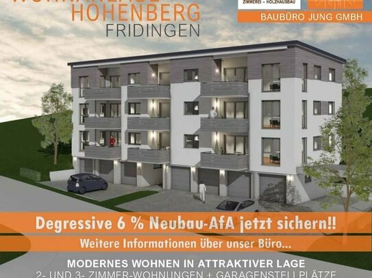 TOP MODERN - 2,5-Zimmer-Neubau-Wohnung