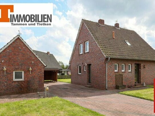 TT bietet an: Einfamilienhaus mit schönem Grundstück in der Nähe des Alten Hafens in Hooksiel!