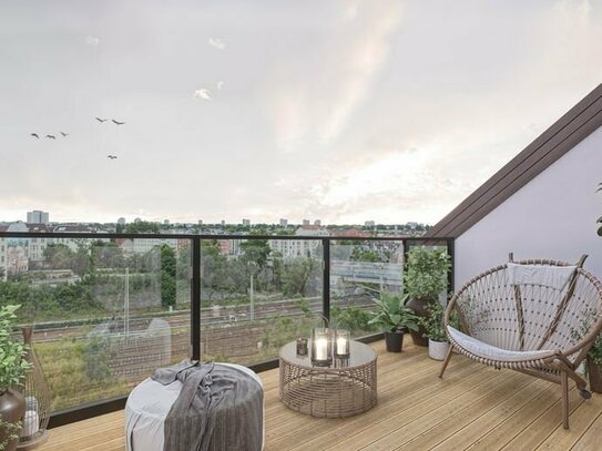 Dachgeschossrohling mit tollem Ausblick über LICHTENBERG | ca. 150m² Wohnfläche + opt. Erweiterung