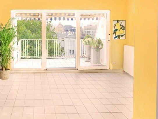 Frankfurt Nordend: Ihre Lebenswelt? Wunderbare 4,5 Zimmer Maisonette mit Balkon - grüne Wohnlage