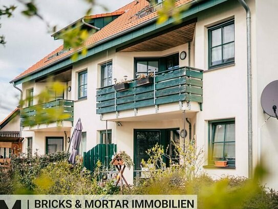 Modernes Wohnen in Fuchshain: Charmante 3-Zimmer-Wohnung mit Balkon und besonderem Flair