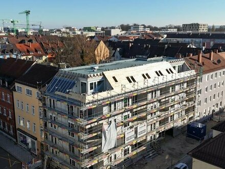 Mitten in der City von Neu-Ulm - Grüner Baum