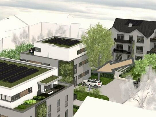 begrünt WOHNEN - Neubau Wohnung rollstuhlgerecht im Erdgeschoss mit Terrasse und Garten