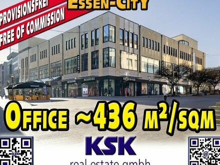 Office in Essen´s Premiumlage/premium location ~436 m²/sqm