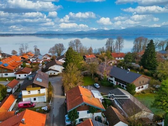 Ihre zukünftige Oase am Chiemsee 200 m zum See.