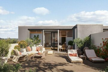 Außergewöhnlich! mit beheiztem Summergarden + 60 m² Dachterrasse, Süd-Westlage - Bezug möglich ab März 24